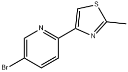 5-bromo-2-(2-methylthiazol-4-yl)pyridine|