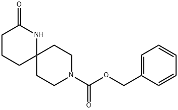 Benzyl 2-Oxo-1,9-Diazaspiro[5.5]Undecane-9-Carboxylate Structure