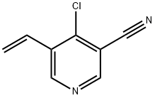 4-Chloro-5-vinylnicotinonitrile,1160923-92-1,结构式