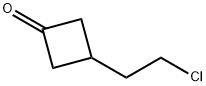 Cyclobutanone, 3-(2-chloroethyl)-,1169708-26-2,结构式