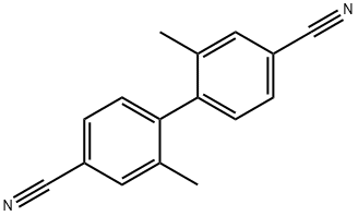 2,2'-dimethylbiphenyl-4,4'-dicarbonitrile Structure