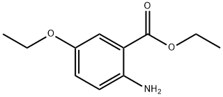 Benzoic acid, 2-amino-5-ethoxy-, ethyl ester Struktur