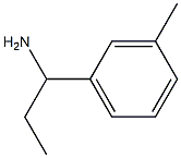 1-(间甲苯基)丙-1-胺, 1178741-79-1, 结构式
