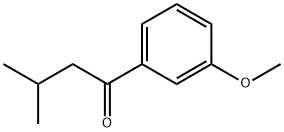 3-methyl-1-[3-(methyloxy)phenyl]-1-butanone|1-(3-甲氧基苯基)-3-甲基丁-1-酮