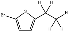 2-Bromo-5-(ethyl-d5)-thiophene 结构式