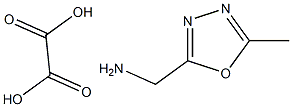 3-甲基-5-氨基甲基-1,3,4-噁二唑草酸盐, 1187931-57-2, 结构式
