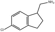 C-(5-Chloro-indan-1-yl)-methylamine 化学構造式