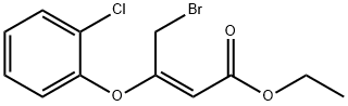 (E)-4-브로모-3-(2-클로로-페녹시)-부트-2-엔산에틸에스테르