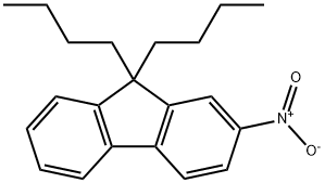 9,9-dibutyl-2-nitro-9H-Fluorene Struktur