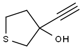 3-ethynyltetrahydrothiophen-3-ol Struktur
