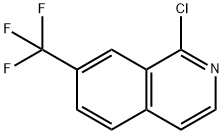 1-Chloro-7-trifluoromethyl-isoquinoline Struktur