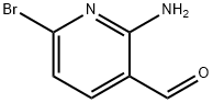 2-Amino-6-bromo-pyridine-3-carbaldehyde 化学構造式