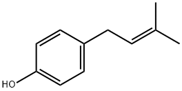 4-(3-methylbut-2-enyl)phenol,1200-09-5,结构式