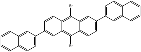 9,10-디브로모-2,6-디-2-나프탈레닐안트라센