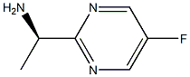 (R)-1-(5-Fluoro-pyrimidin-2-yl)-ethylamine 化学構造式