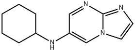 N-cyclohexylimidazo[1,2-a]pyrimidin-6-amine Structure