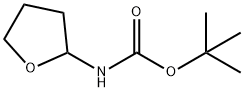 tert-butyl tetrahydrofuran-2-ylcarbamate Structure