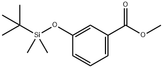 3-((叔丁基二甲基甲硅烷基)氧基)苯甲酸甲酯, 120687-94-7, 结构式