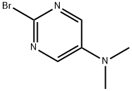 2-bromo-N,N-dimethylpyrimidin-5-amine Structure