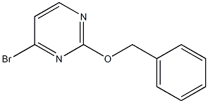 2-(benzyloxy)-4-bromopyrimidine Structure