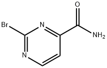 2-Bromopyrimidine-4-carboxamide Structure