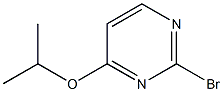 2-bromo-4-isopropoxypyrimidine Structure