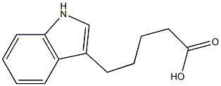 1H-Indole-3-pentanoic acid
 Structure