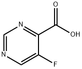 5-fluoropyrimidine-4-carboxylic acid 结构式