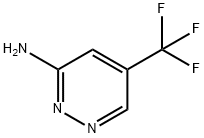 5-(三氟甲基)哒嗪-3-胺,1211591-88-6,结构式