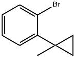 1-溴-2-(1-甲基环丙基)苯, 1211594-34-1, 结构式