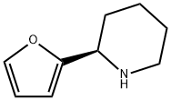 2-((2R)-2-PIPERIDYL)FURAN Struktur