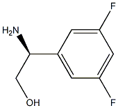 (2S)-2-AMINO-2-(3,5-DIFLUOROPHENYL)ETHAN-1-OL Structure