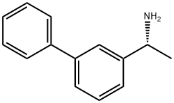 (1S)-1-(3-PHENYLPHENYL)ETHYLAMINE 化学構造式