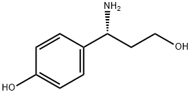(3R)-3-AMINO-3-(4-HYDROXYPHENYL)PROPAN-1-OL Struktur