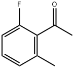 1-(2-フルオロ-6-メチルフェニル)エタノン 化学構造式