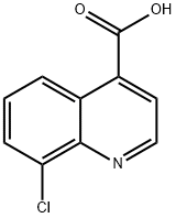8-氯喹啉-4-羧酸,121490-66-2,结构式