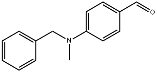 4-(N-benzyl-N-methylamino)benzaldehyde 化学構造式