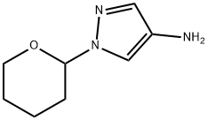 1-(tetrahydro-2H-pyran-2-yl)-1H-pyrazol-4-amine Structure