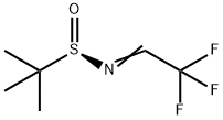(r)-2-methyl-n-[(1e)-2,2,2-trifluoroethylidene]propane-2-sulfinamide 结构式