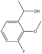 1-(3-Fluoro-2-methoxyphenyl)ethanol Struktur