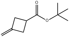 tert-butyl 3-methylenecyclobutanecarboxylate Structure