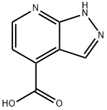1H-Pyrazolo[3,4-b]pyridine-4-carboxylic acid Structure