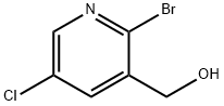 (2-bromo-5-chloropyridin-3-yl)methanol Structure