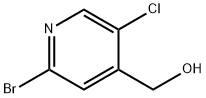(2-Bromo-5-chloro-4-pyridinyl)methanol Structure