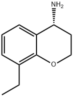 (4R)-8-ETHYL-3,4-DIHYDRO-2H-1-BENZOPYRAN-4-AMINE Structure