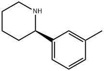(2R)-2-(3-METHYLPHENYL)PIPERIDINE Struktur