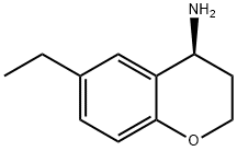 (S)-6-乙基色满-4-胺,1228566-51-5,结构式