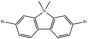 3,7-Dibromo-5,5-dimethyl-5H-dibenzo[b,d]silole Structure