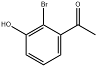 1-(2-溴-3-羟基苯基)乙烷-1-酮, 1232407-20-3, 结构式