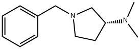 (R)-1-苄基-N,N-二甲基吡咯烷-3-胺,1235437-44-1,结构式